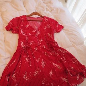 Red Lottie Moss Dress